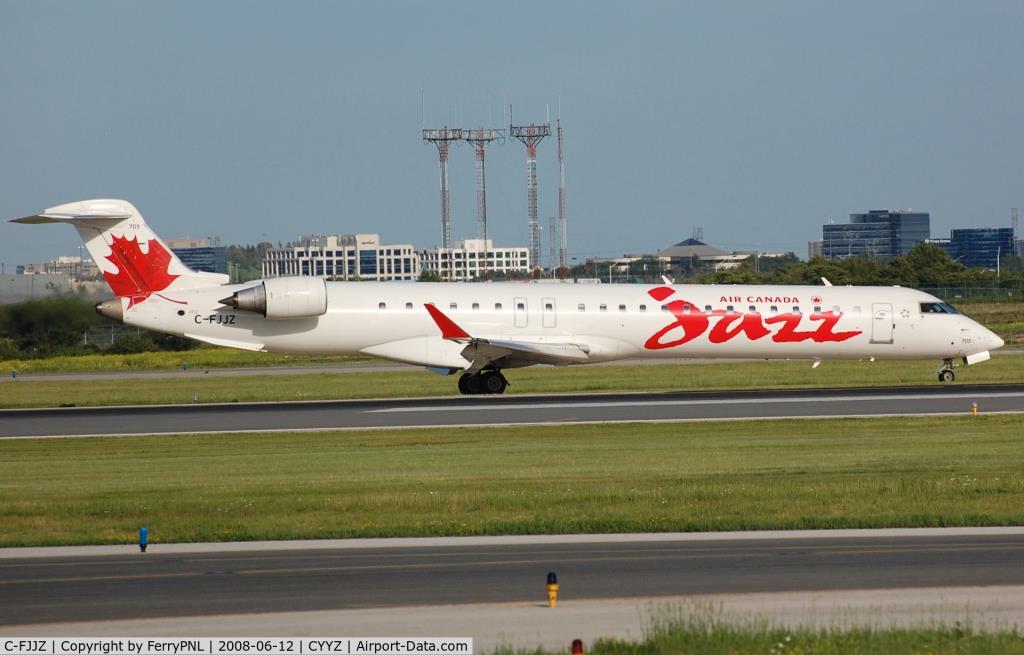 Photo of aircraft C-FJJZ operated by Jazz Air