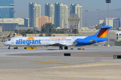 Photo of aircraft N879GA operated by Allegiant Air