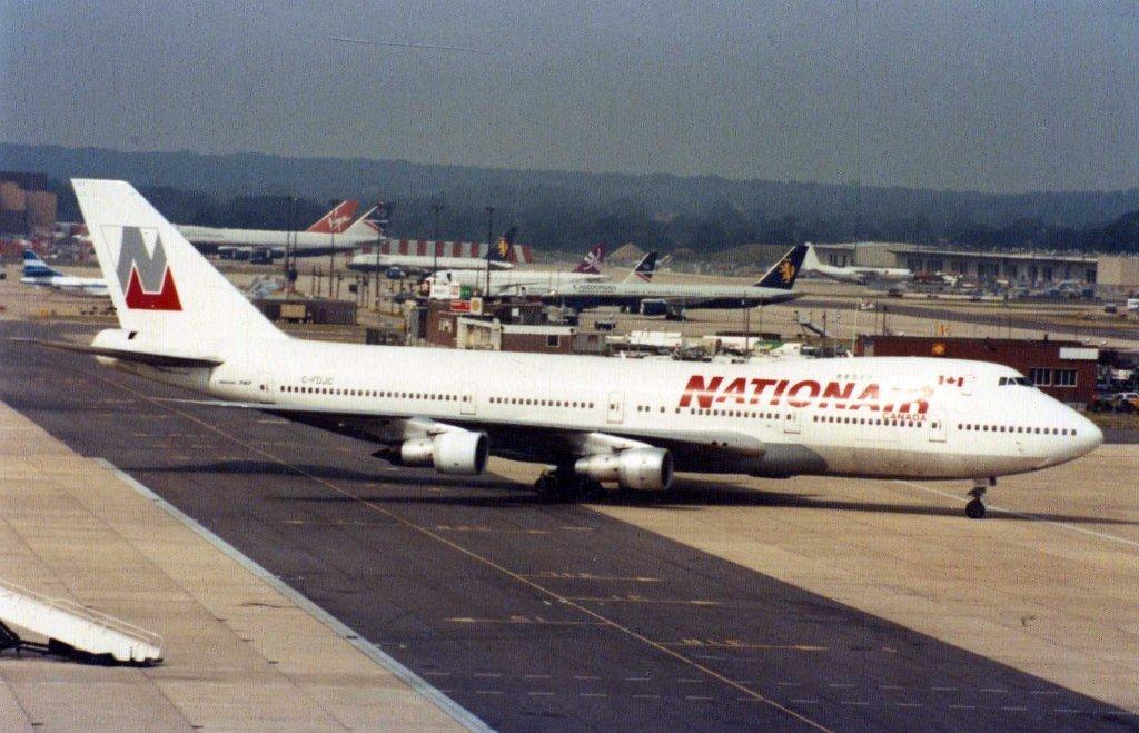 Photo of aircraft C-FDJC operated by Nationair Canada