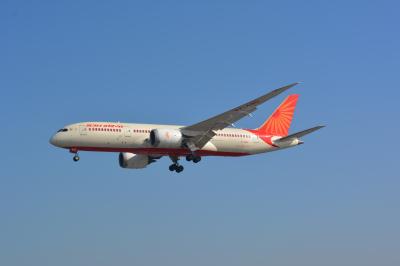 Image of aircraft registration VT-ANO - A 787-8 Dreamliner operated by Air India