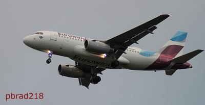 Image of aircraft registration D-AGWC - A A319-132 operated by Eurowings