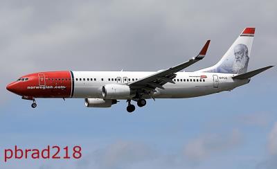 Photo of aircraft EI-FJG operated by Norwegian Air International
