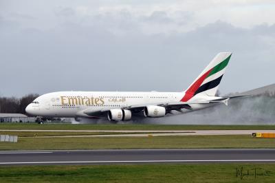 Photo of aircraft A6-EUM operated by Emirates