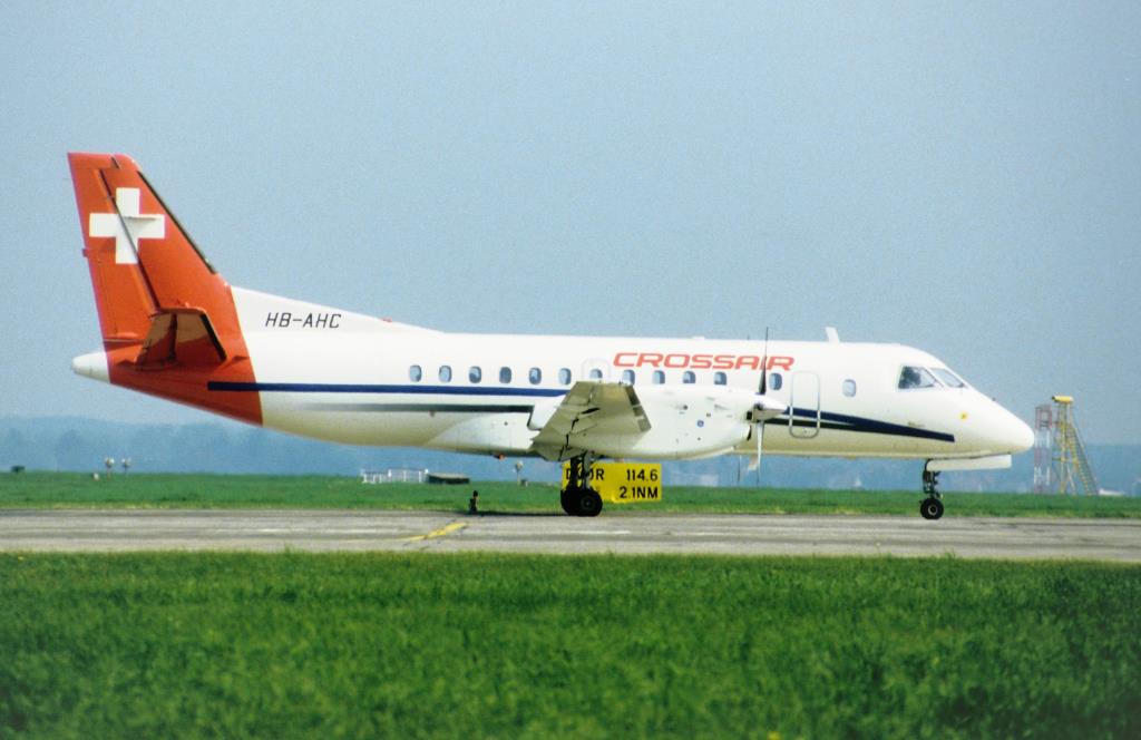 Photo of aircraft HB-AHC operated by Crossair