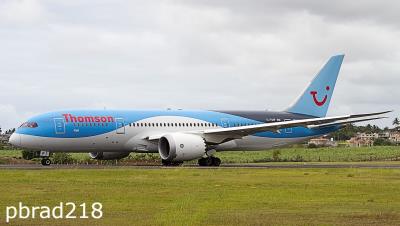 Image of aircraft registration G-TUIF - A 787-8 Dreamliner operated by Thomson Airways