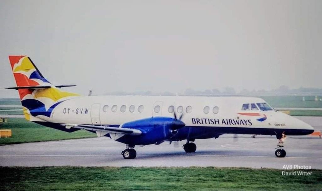 Photo of aircraft OY-SVW operated by Sun-Air of Scandinavia