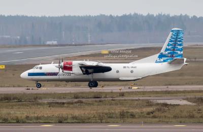 Image of aircraft registration YL-RAC - A Antonov An-26-B operated by RAF Avia