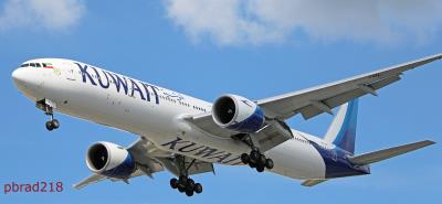 Image of aircraft registration 9K-AOL - A 777-300(ER) operated by Kuwait Airways