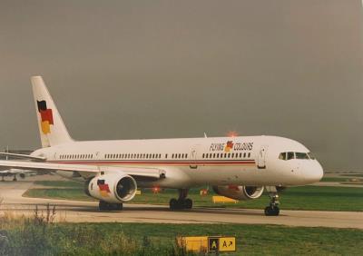 Photo of aircraft G-FCLE operated by Flying Colours Airlines