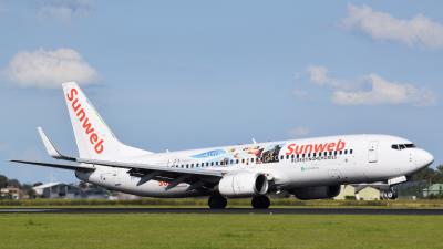 Image of aircraft registration PH-HZG - A 737-8K2(WL) operated by Transavia