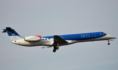 Image of aircraft registration G-RJXC - A ERJ-145EP operated by BMI Regional