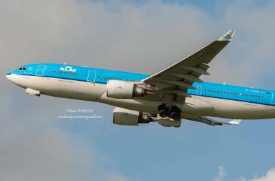 Image of aircraft registration PH-AOA - A A330-203 operated by KLM Royal Dutch Airlines
