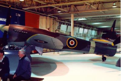 Image of aircraft registration NV778 - A Tempest-TT.5 operated by Royal Air Force