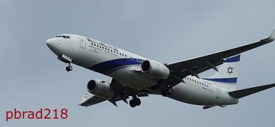 Image of aircraft registration 4X-EKH - A 737-85P(WL) operated by El Al Israel Airlines