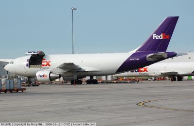 Photo of aircraft N419FE operated by Federal Express (FedEx)