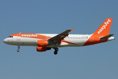 Image of aircraft registration G-EZTE - A A320-214 operated by easyJet