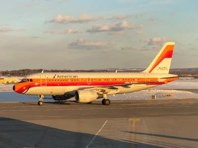 Image of aircraft registration N742PS - A A319-112 operated by American Airlines