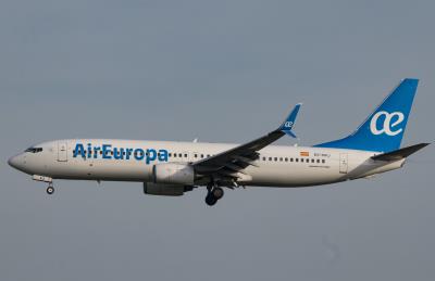 Photo of aircraft EC-NVJ operated by Air Europa