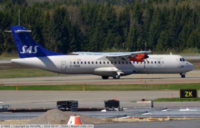Photo of aircraft G-FBXE operated by SAS Scandinavian Airlines