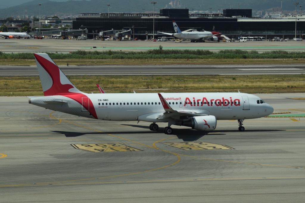 Photo of aircraft CN-NMO operated by Air Arabia Maroc
