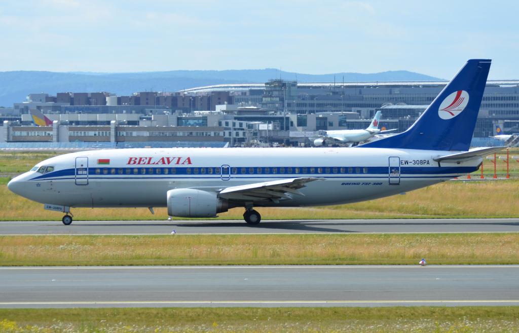 Photo of aircraft EW-308PA operated by Belavia - Belarusian Airlines