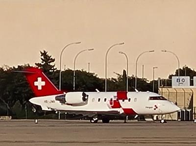 Photo of aircraft HB-JWA operated by Swiss Air Ambulance - REGA