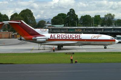 Photo of aircraft HK-727 operated by Aerosucre Colombia