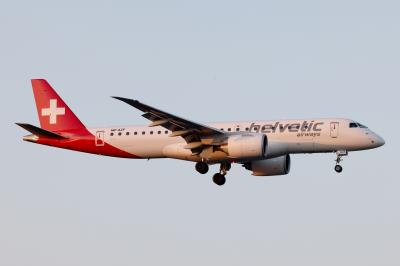 Photo of aircraft HB-AZF operated by Helvetic Airways