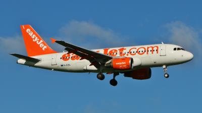 Image of aircraft registration G-EZIL - A A319-111 operated by easyJet