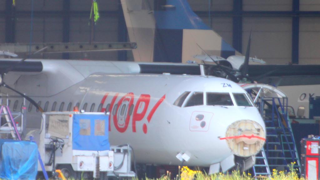 Photo of aircraft F-GVZM operated by Air France Hop