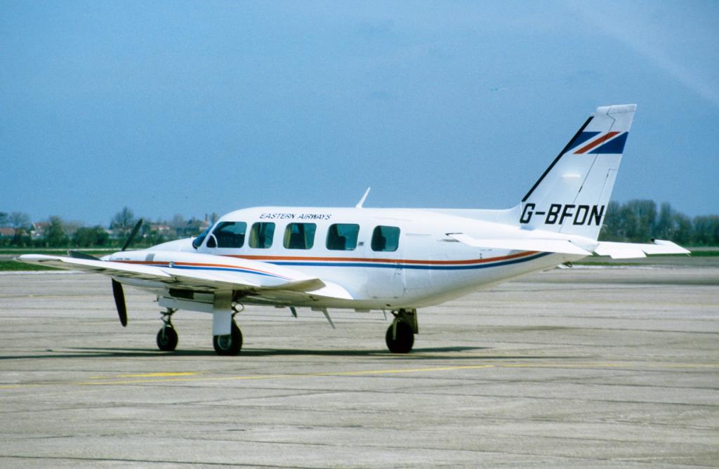 Photo of aircraft G-BFDN operated by Eastern Airways
