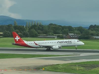 Photo of aircraft HB-JVX operated by Helvetic Airways