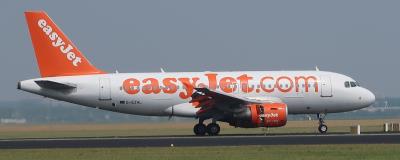 Image of aircraft registration G-EZAL - A A319-111 operated by Easyjet