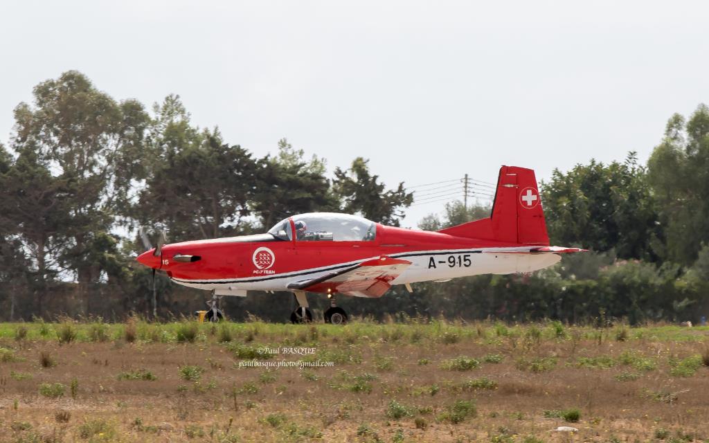 Photo of aircraft A-915 operated by Swiss Air Force