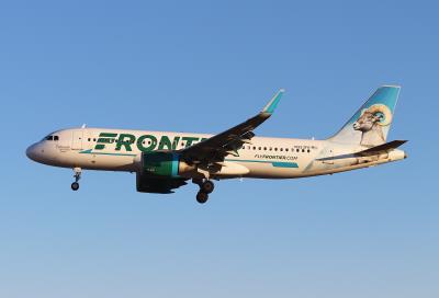 Photo of aircraft N323FR operated by Frontier Airlines