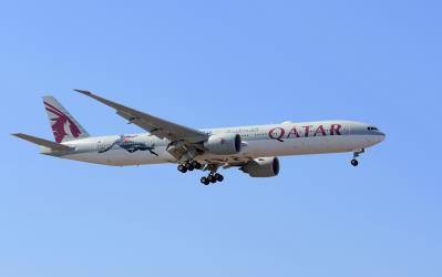 Photo of aircraft A7-BEK operated by Qatar Airways