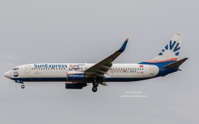 Photo of aircraft TC-SOR operated by SunExpress