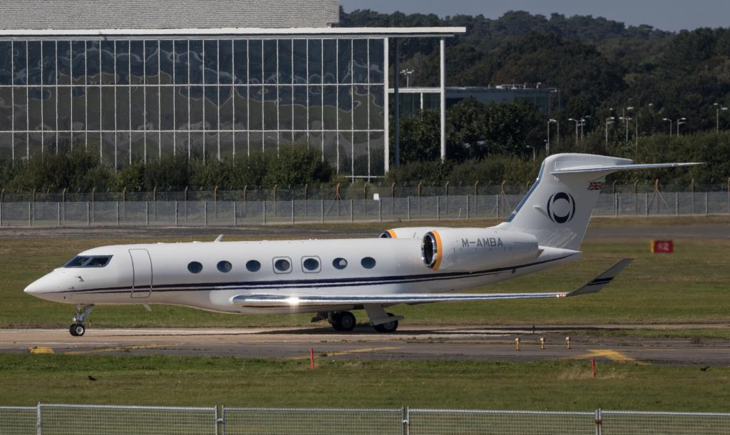 Photo of aircraft M-AMBA operated by Hampshire Aviation LLP