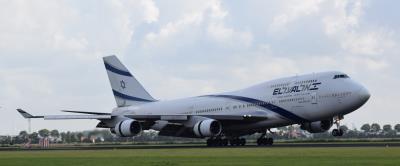 Image of aircraft registration 4X-ELD - A 747-458 operated by El Al Israel Airlines