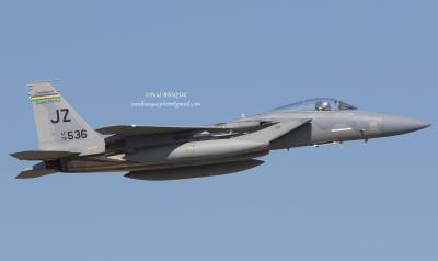 Image of aircraft registration 78-0536 - A F-15C Eagle operated by United States Air Force