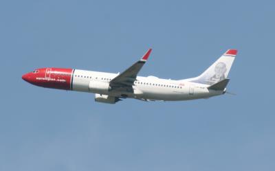 Image of aircraft registration LN-NGF - A 737-8JP(WL) operated by Norwegian Air Shuttle