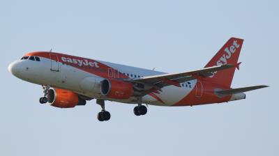 Image of aircraft registration G-EZDJ - A A319-111 operated by Easyjet