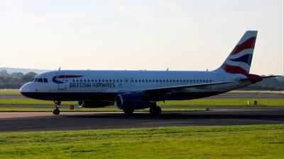 Image of aircraft registration G-EUUG - A A320-232 operated by British Airways