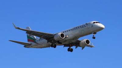 Image of aircraft registration LZ-BUR - A ERJ-190-STD (ERJ-190-100) operated by Bulgaria Air