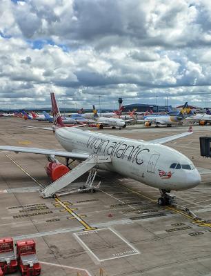 Image of aircraft registration G-VNYC - A A330-343 operated by Virgin Atlantic Airways