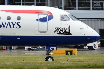 Photo of aircraft G-LCYN operated by BA Cityflyer