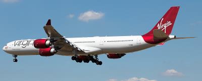 Image of aircraft registration G-VRED - A A340-642 operated by Virgin Atlantic Airways