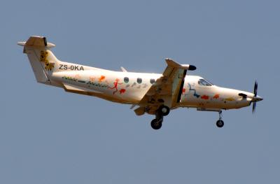 Photo of aircraft ZS-OKA operated by Fireblade Aviation