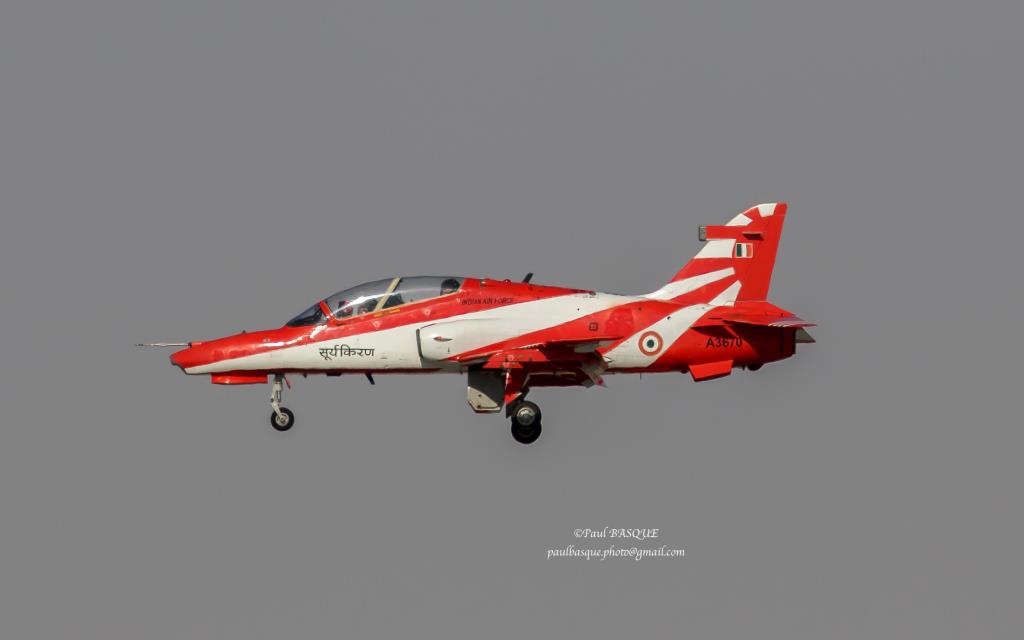 Photo of aircraft A3670 operated by Indian Air Force