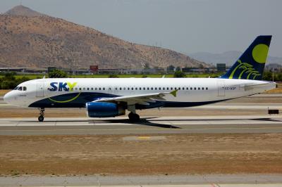Photo of aircraft CC-ADP operated by Sky Airline